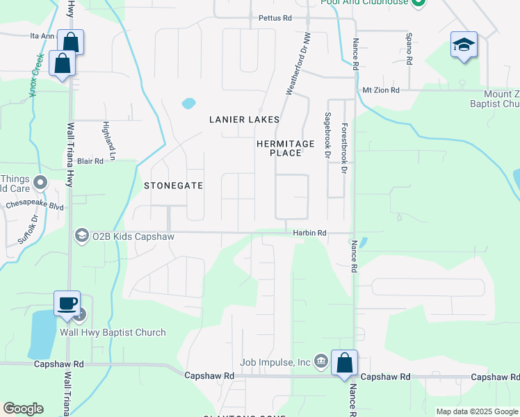 map of restaurants, bars, coffee shops, grocery stores, and more near 112 Summer Cove Circle Northwest in Madison