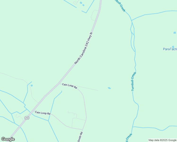 map of restaurants, bars, coffee shops, grocery stores, and more near North Carolina 242 in Bladenboro
