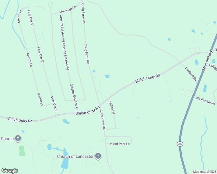 map of restaurants, bars, coffee shops, grocery stores, and more near 737 Shiloh Unity Road in Lancaster
