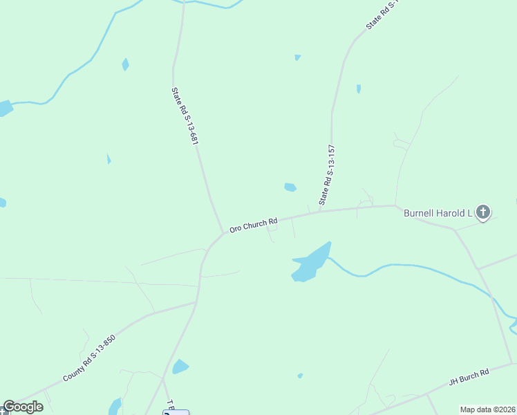 map of restaurants, bars, coffee shops, grocery stores, and more near 1046 Oro Church Road in Pageland