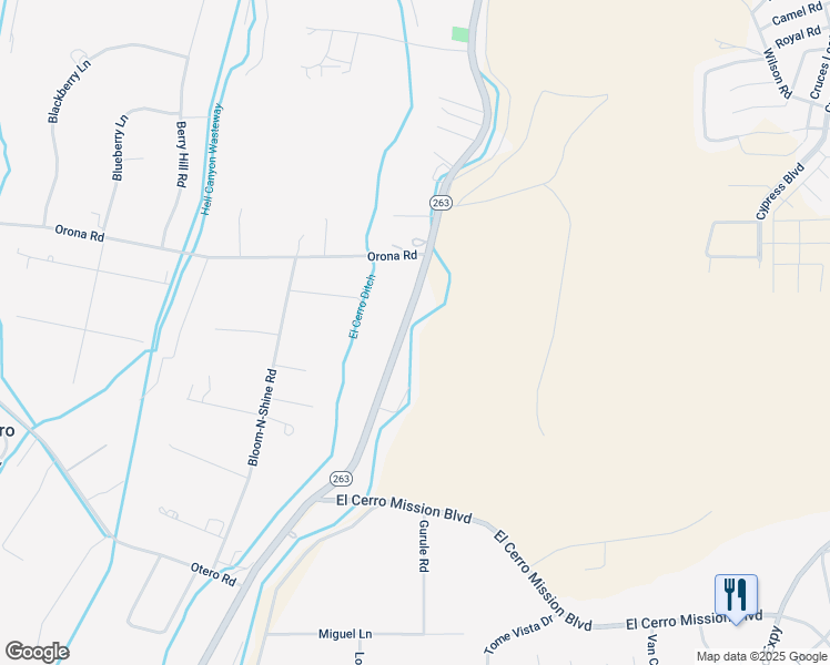 map of restaurants, bars, coffee shops, grocery stores, and more near 233 North El Cerro Loop in Los Lunas