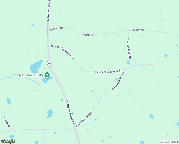 map of restaurants, bars, coffee shops, grocery stores, and more near 4327 Fletcher Funderburk Road in Lancaster