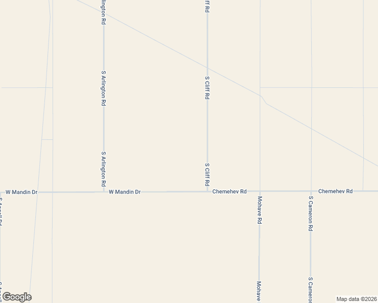 map of restaurants, bars, coffee shops, grocery stores, and more near 15395 South Cliff Road in Yucca