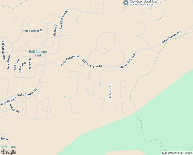 map of restaurants, bars, coffee shops, grocery stores, and more near 87 Horse Ranch Road in Sedona