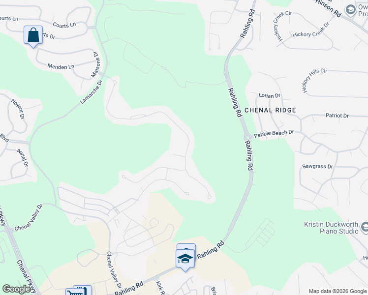 map of restaurants, bars, coffee shops, grocery stores, and more near 79 Falstone Drive in Little Rock
