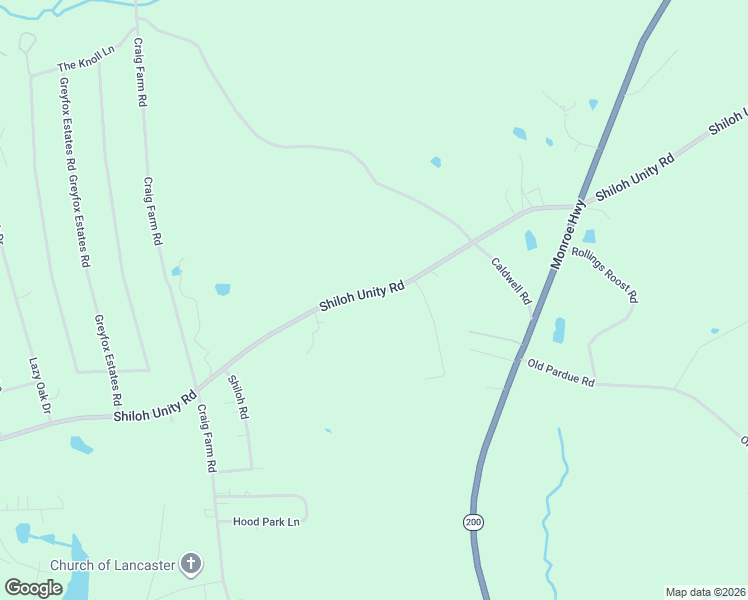 map of restaurants, bars, coffee shops, grocery stores, and more near 862 Shiloh Unity Road in Lancaster