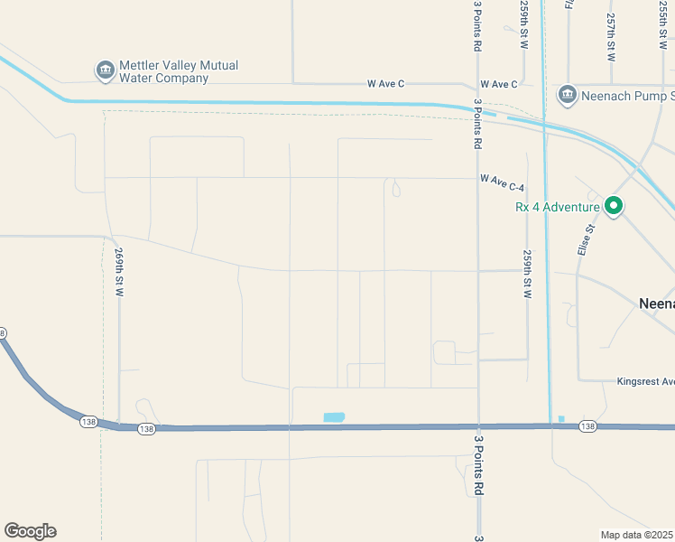 map of restaurants, bars, coffee shops, grocery stores, and more near 263rd Street West in Los Angeles County