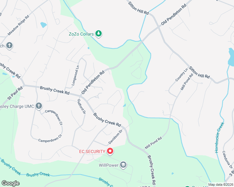 map of restaurants, bars, coffee shops, grocery stores, and more near 112 Stone HedgeCourt in Easley