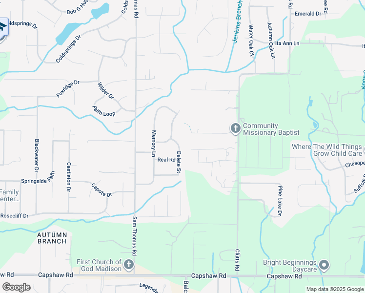 map of restaurants, bars, coffee shops, grocery stores, and more near 103 Delete Street in Harvest