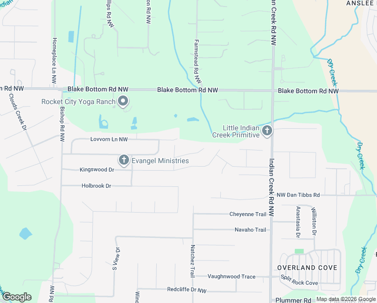 map of restaurants, bars, coffee shops, grocery stores, and more near 111 Kretzer Court in Huntsville