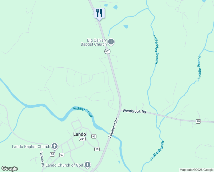 map of restaurants, bars, coffee shops, grocery stores, and more near Edgeland Road in Edgemoor