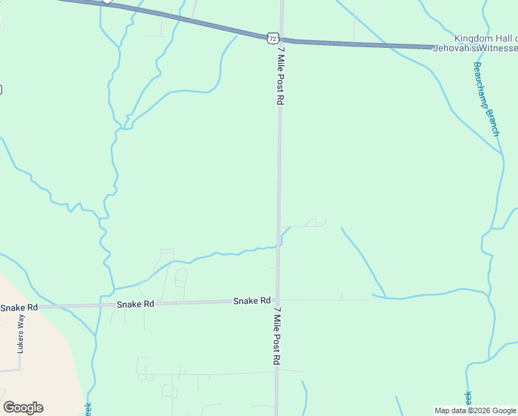 map of restaurants, bars, coffee shops, grocery stores, and more near 15250 7 Mile Post Road in Athens