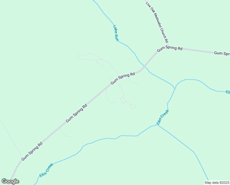 map of restaurants, bars, coffee shops, grocery stores, and more near 3106 Gum Spring Road in White Oak