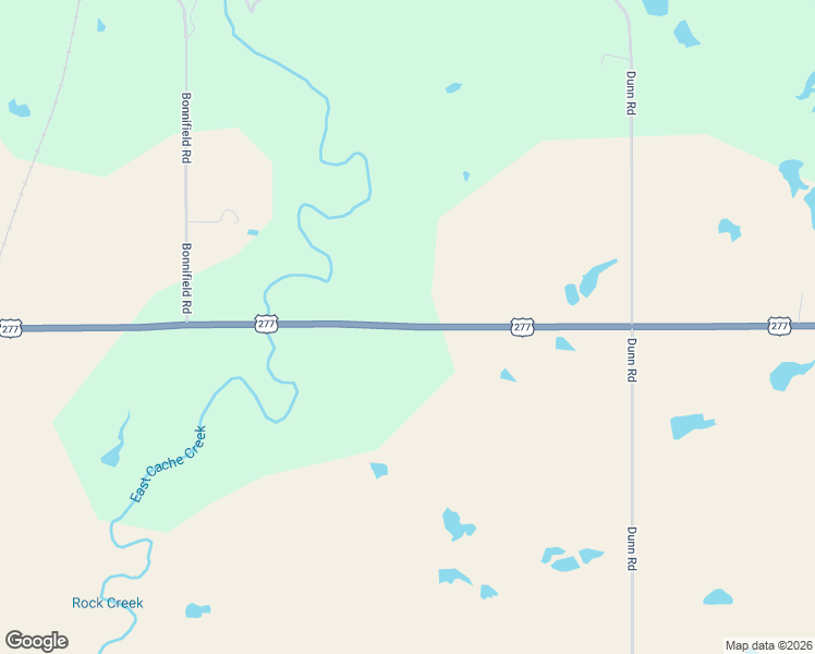 map of restaurants, bars, coffee shops, grocery stores, and more near U.S. 277 in Elgin