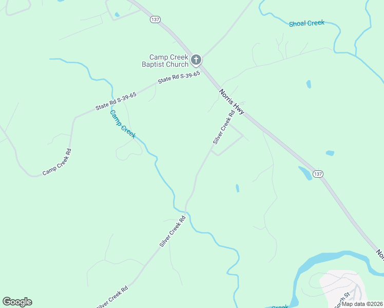 map of restaurants, bars, coffee shops, grocery stores, and more near 310 Silver Creek Road in Central