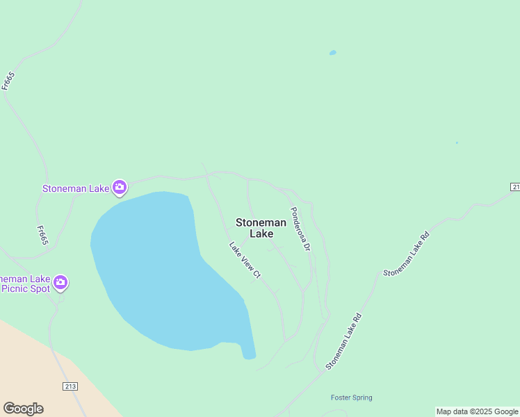 map of restaurants, bars, coffee shops, grocery stores, and more near in Stoneman Lake