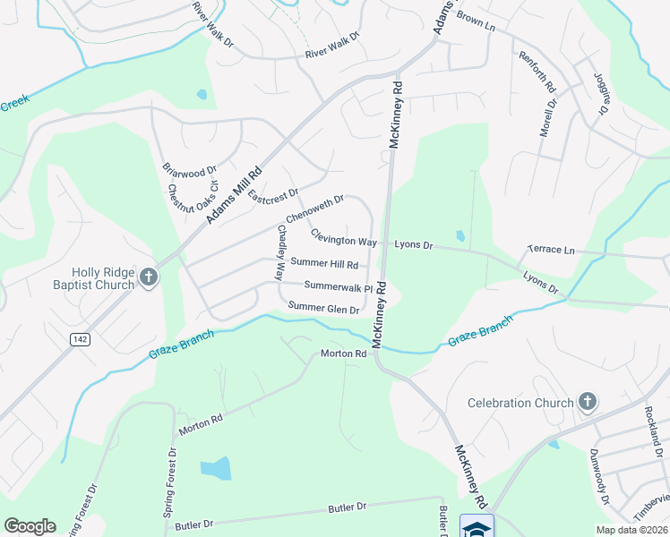 map of restaurants, bars, coffee shops, grocery stores, and more near 9 Summer Hill Road in Simpsonville