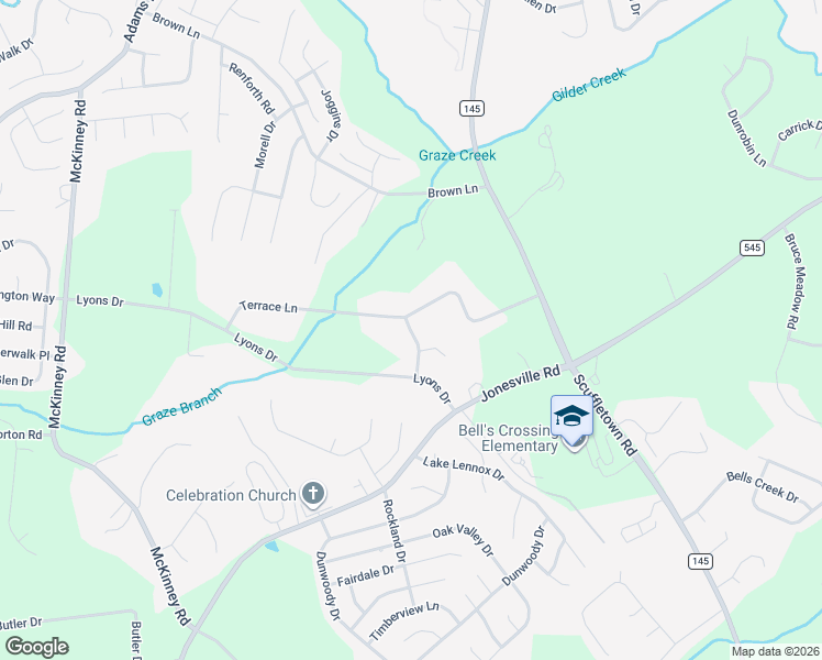 map of restaurants, bars, coffee shops, grocery stores, and more near 106 Lyons Court in Simpsonville