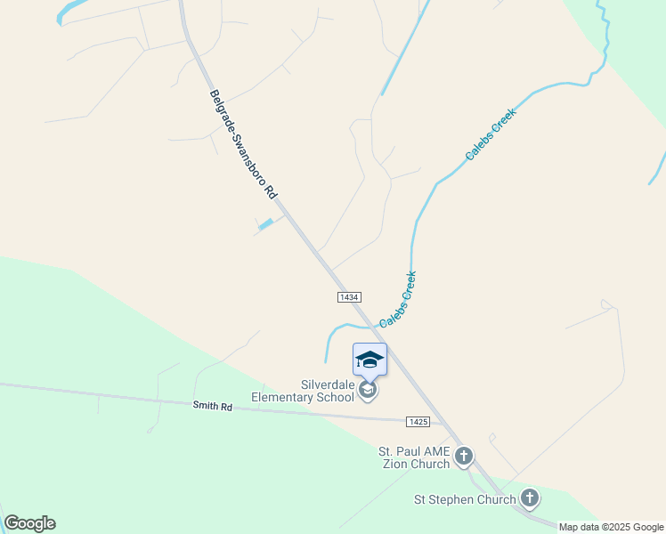 map of restaurants, bars, coffee shops, grocery stores, and more near 104 Village Creek Drive in Maysville