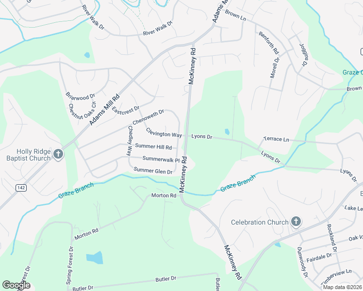 map of restaurants, bars, coffee shops, grocery stores, and more near 401 Chenoweth Drive in Simpsonville