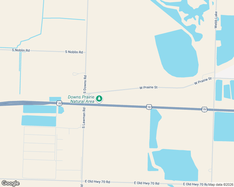 map of restaurants, bars, coffee shops, grocery stores, and more near 2855 West Prairie Street in De Valls Bluff