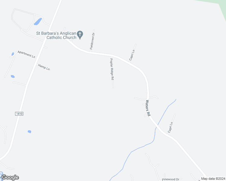 map of restaurants, bars, coffee shops, grocery stores, and more near 120 Poplar Ridge Road in Jacksonville