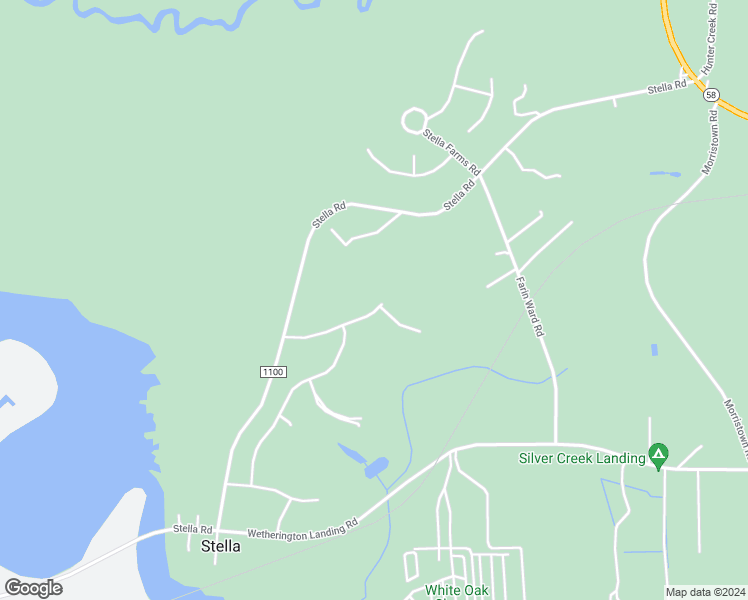 map of restaurants, bars, coffee shops, grocery stores, and more near 211 Willow Bridge Drive in Stella