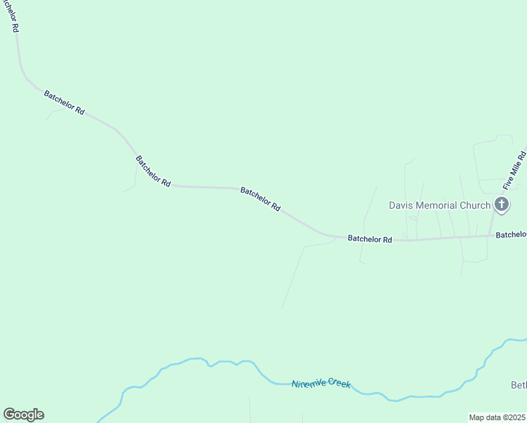 map of restaurants, bars, coffee shops, grocery stores, and more near 425 Batchelor Road in Richlands