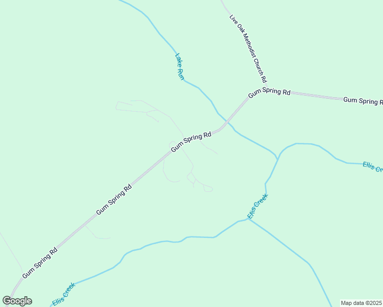 map of restaurants, bars, coffee shops, grocery stores, and more near 3196 Gum Spring Road in White Oak