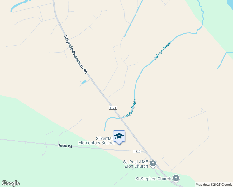 map of restaurants, bars, coffee shops, grocery stores, and more near 104 Village Creek Drive in Maysville