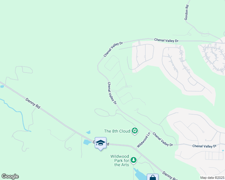 map of restaurants, bars, coffee shops, grocery stores, and more near 512 Miramar Cove in Little Rock