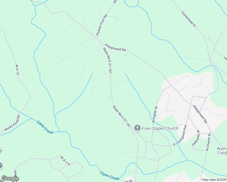 map of restaurants, bars, coffee shops, grocery stores, and more near 808 North Laurel Street in Walhalla