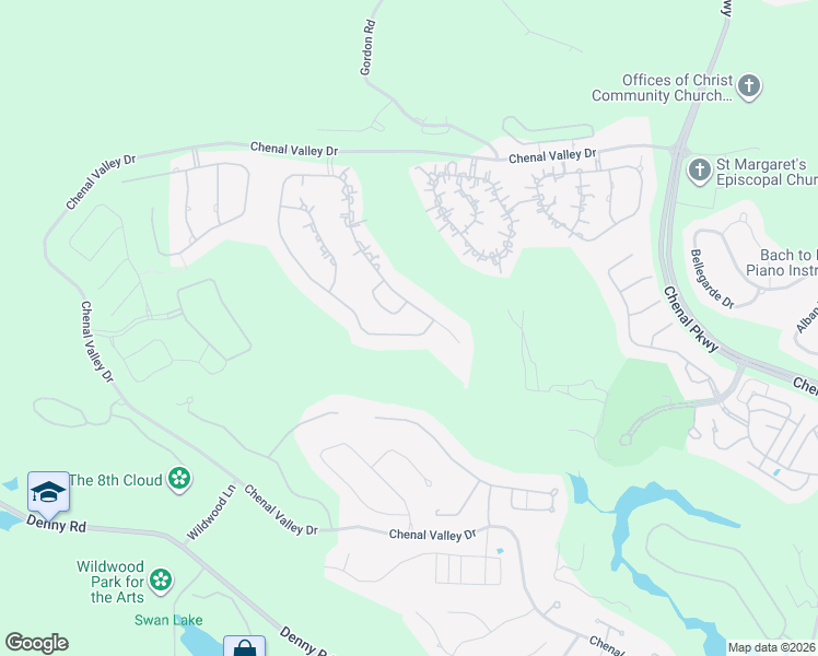 map of restaurants, bars, coffee shops, grocery stores, and more near 48 Sologne Circle in Little Rock