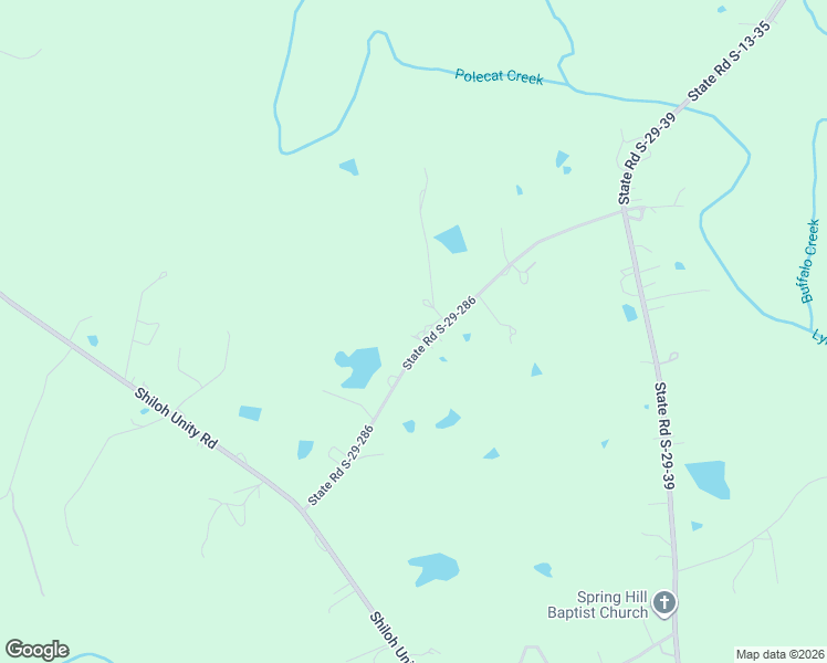 map of restaurants, bars, coffee shops, grocery stores, and more near 2587 State Road S-29-286 in Lancaster