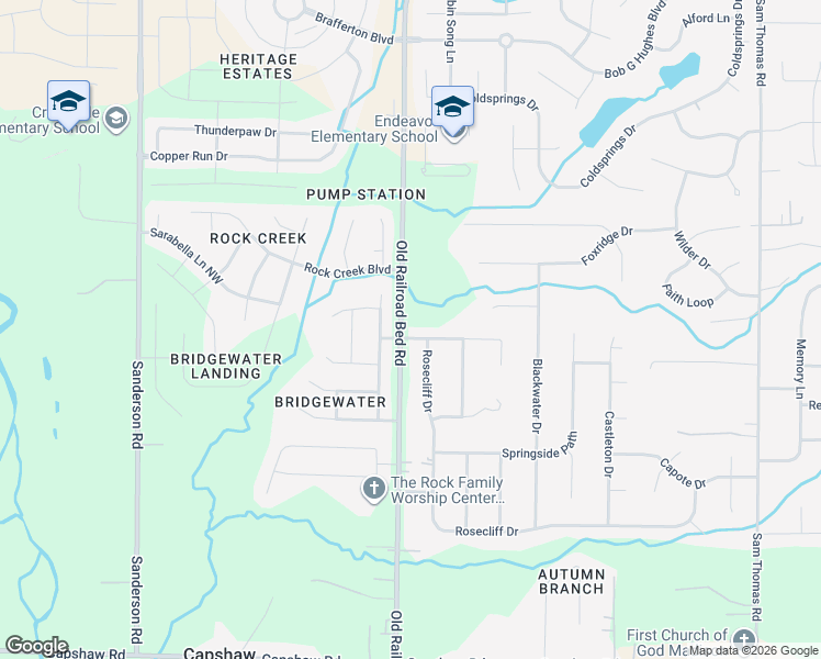map of restaurants, bars, coffee shops, grocery stores, and more near 101 Hickory Trail Drive in Harvest