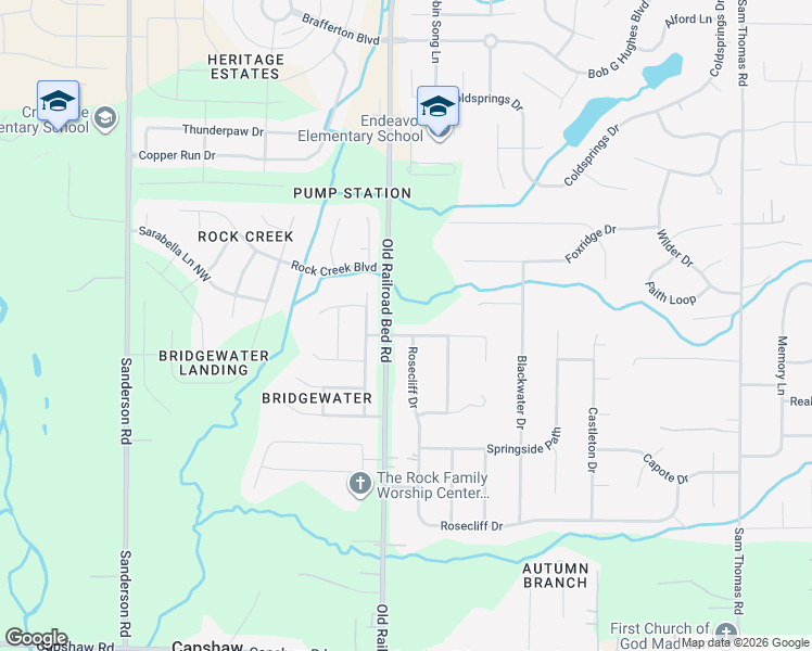 map of restaurants, bars, coffee shops, grocery stores, and more near 101 Hickory Trail Drive in Harvest