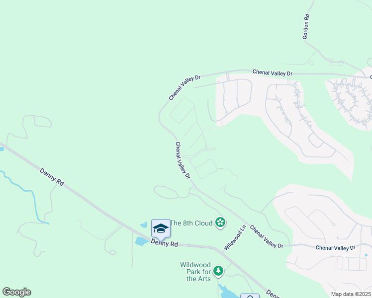 map of restaurants, bars, coffee shops, grocery stores, and more near 512 Miramar Cove in Little Rock