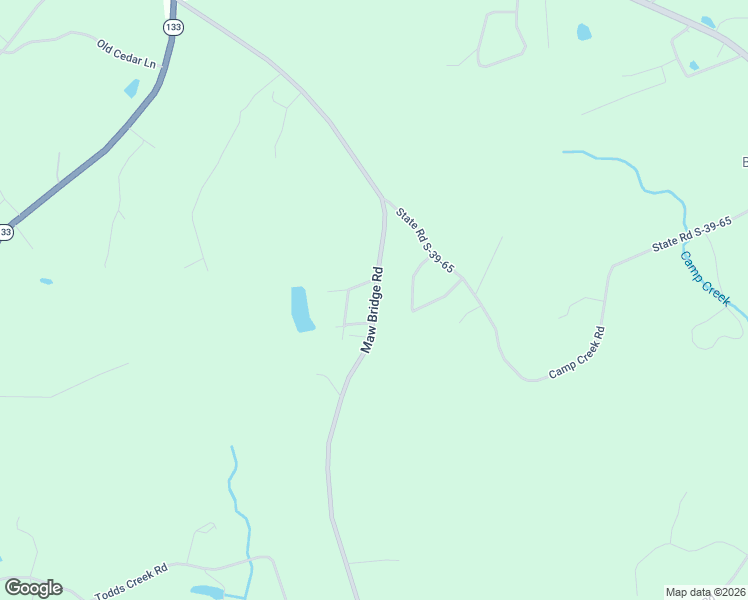 map of restaurants, bars, coffee shops, grocery stores, and more near 2219 Maw Bridge Road in Central