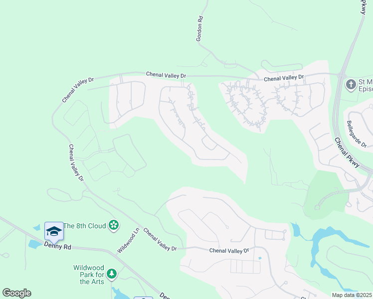 map of restaurants, bars, coffee shops, grocery stores, and more near 59 Sologne Circle in Little Rock