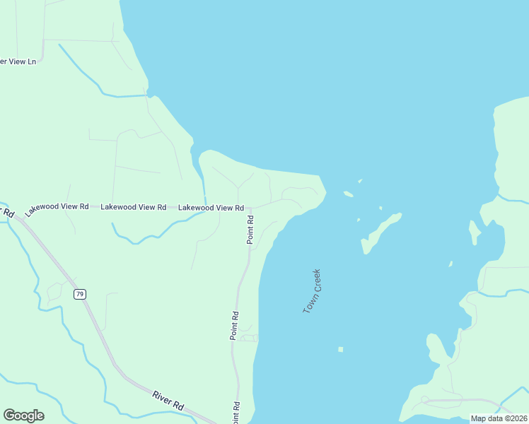 map of restaurants, bars, coffee shops, grocery stores, and more near 30 Lakewood View Drive in Muscle Shoals