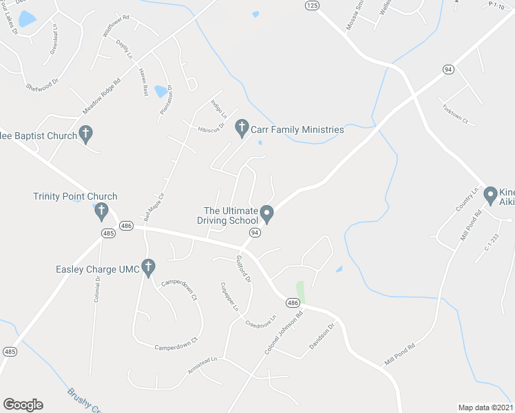 map of restaurants, bars, coffee shops, grocery stores, and more near 101 P-2-76 in Easley