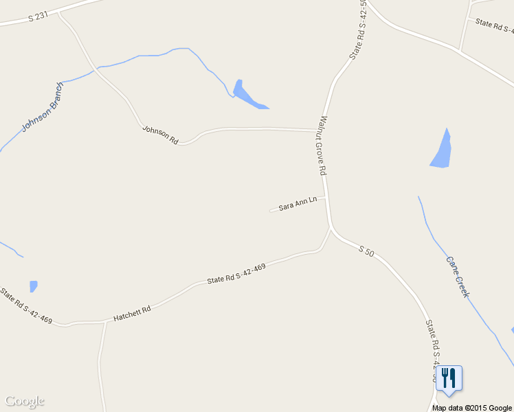 map of restaurants, bars, coffee shops, grocery stores, and more near 368 Sara Ann Lane in Roebuck