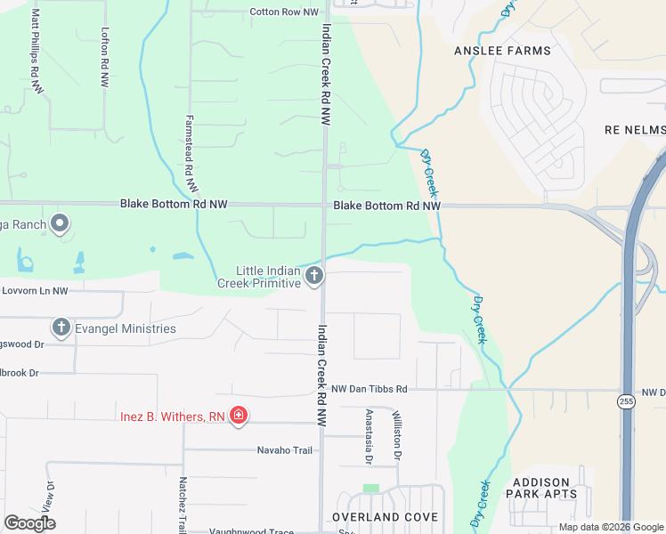 map of restaurants, bars, coffee shops, grocery stores, and more near 106 Harness Drive in Huntsville