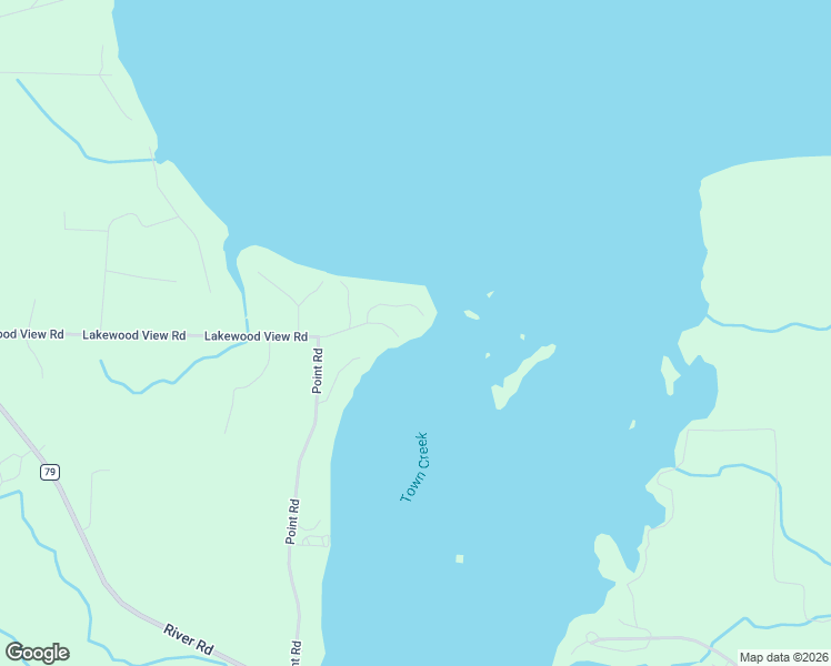 map of restaurants, bars, coffee shops, grocery stores, and more near 999 Lakewood View Road in Muscle Shoals