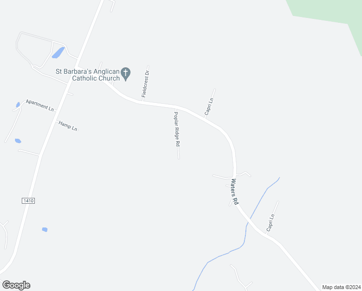 map of restaurants, bars, coffee shops, grocery stores, and more near 113 Poplar Ridge Road in Jacksonville