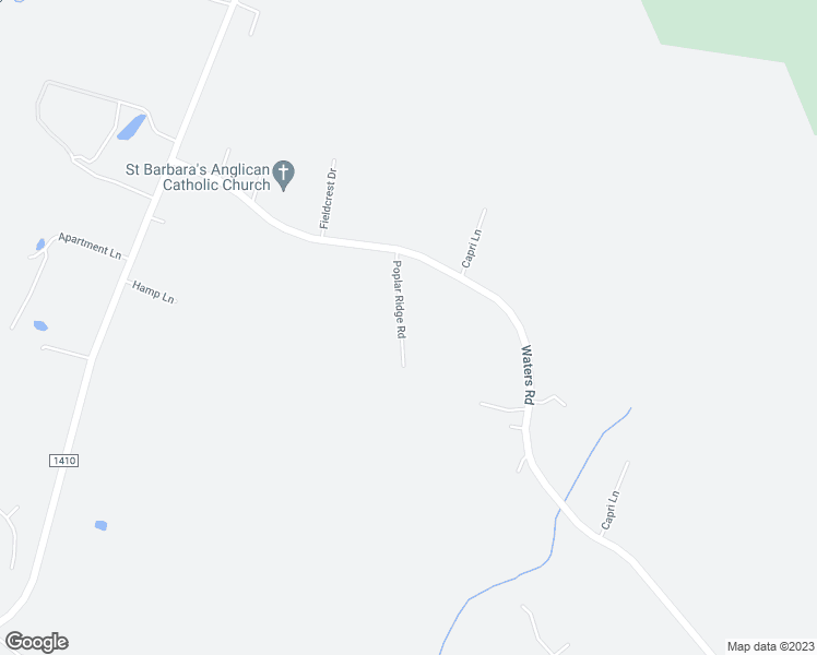 map of restaurants, bars, coffee shops, grocery stores, and more near 111 Poplar Ridge Road in Jacksonville