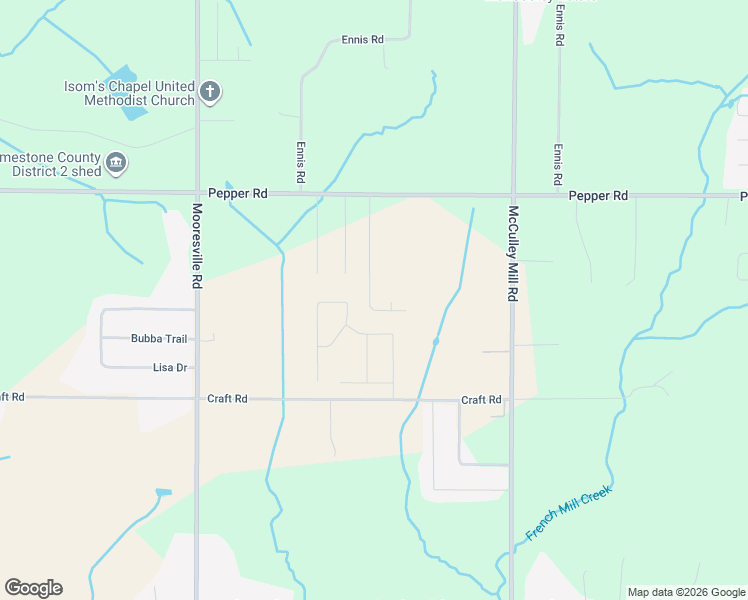map of restaurants, bars, coffee shops, grocery stores, and more near 15923 Landview Lane in Athens