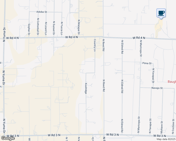 map of restaurants, bars, coffee shops, grocery stores, and more near 2150 West Lazy Ranch Road in Chino Valley