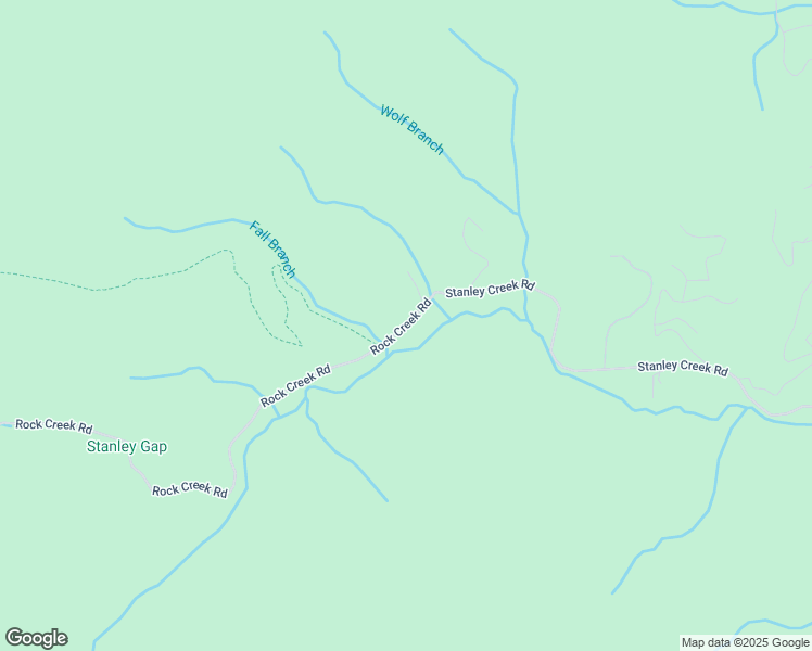 map of restaurants, bars, coffee shops, grocery stores, and more near 3078 Rock Creek Road in Cherry Log