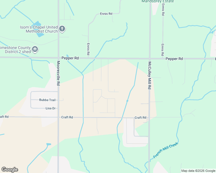 map of restaurants, bars, coffee shops, grocery stores, and more near 15923 Landview Lane in Athens